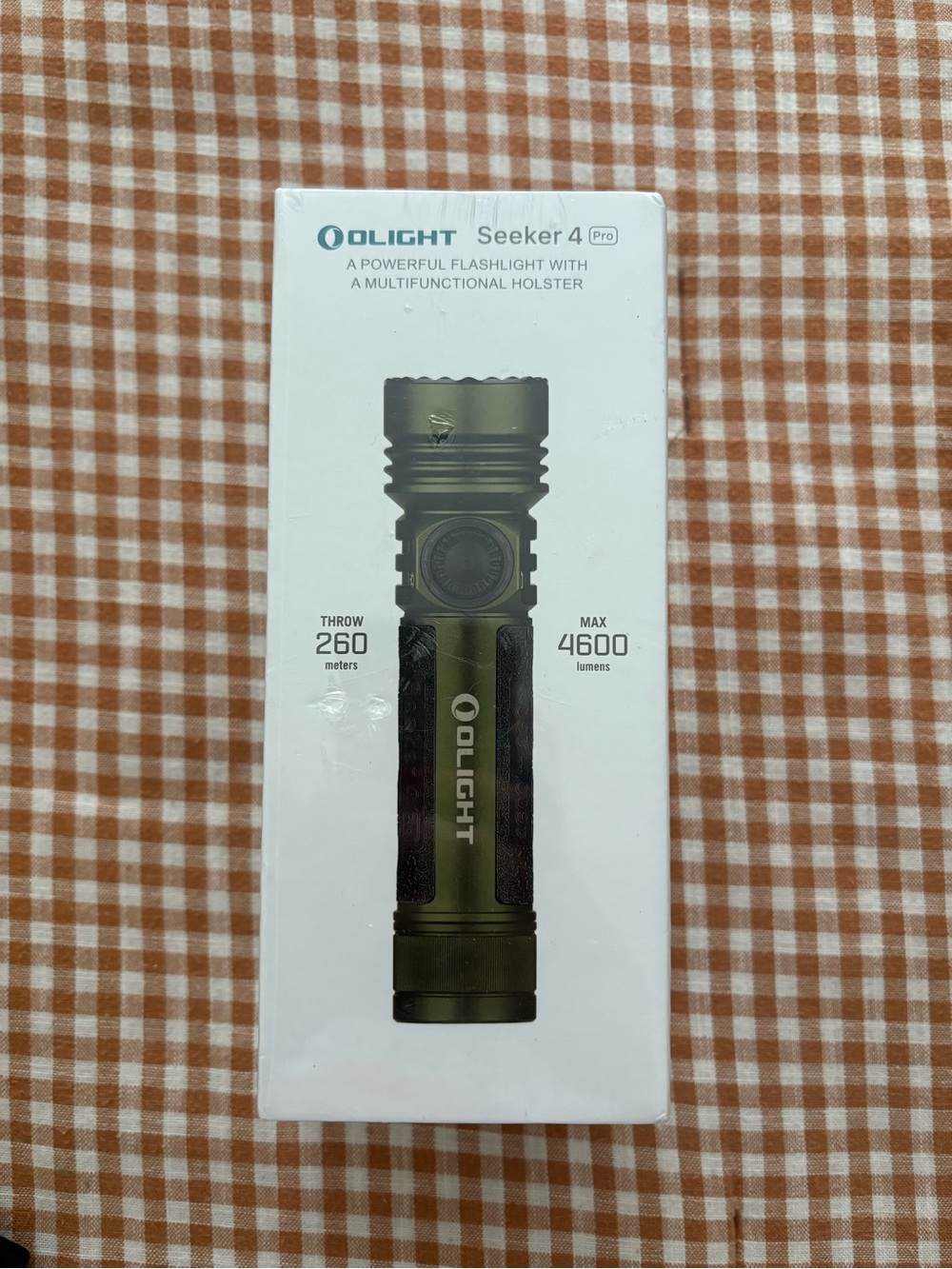 Olight Seeker 4 Pro Flashlight - Olive Green